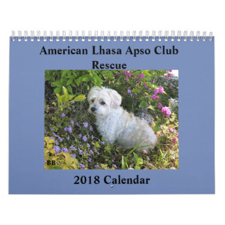 Kalender Lhasas Apso Rettungs-2018