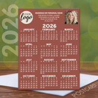 Kalender - Logo, Foto, Geschäftskontakte - Rost