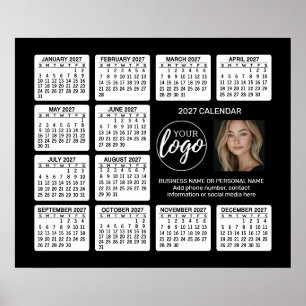 Kalender - Logo, Foto Poster