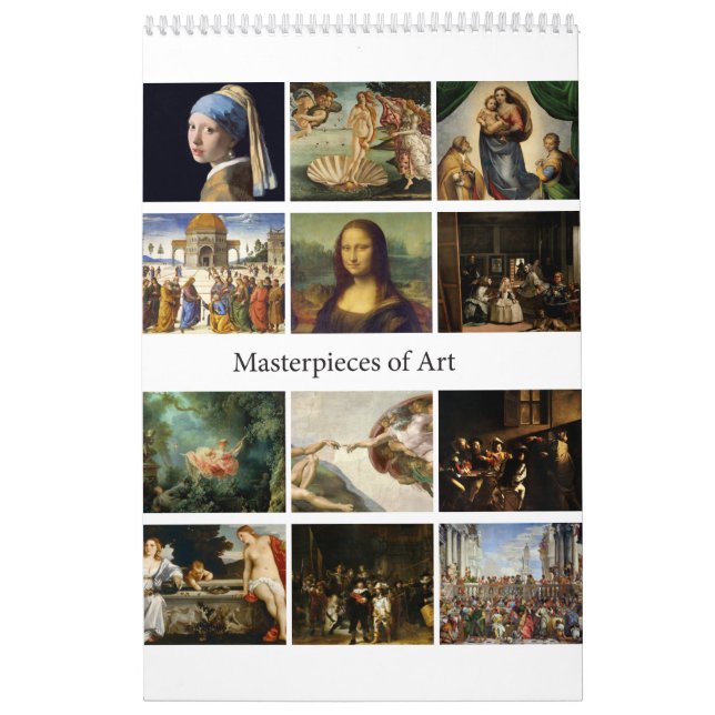 Kalender Meisterwerke der Kunst (Titelbild)