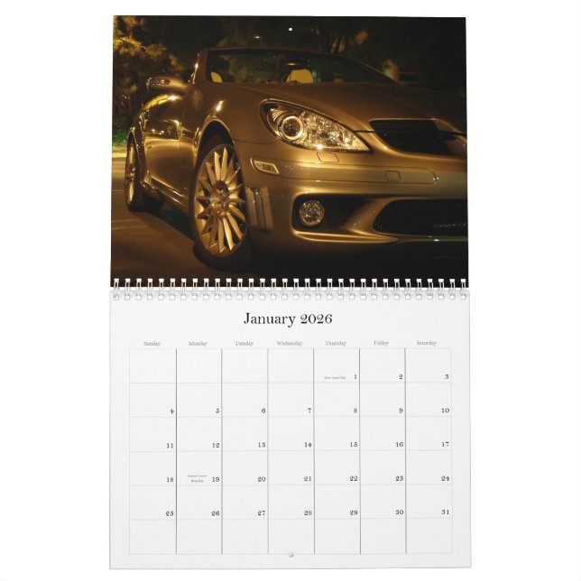 Kalender MERCEDES-BENZ SLK 2010 (Jan 2026)