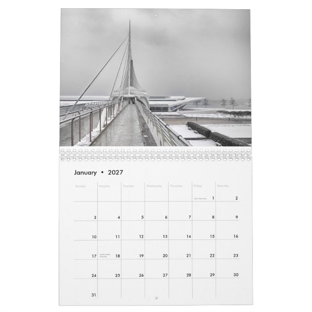 Kalender Milwaukee 2015 (Jan 2027)
