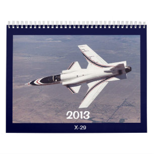 Kalender mit 2013 Flugzeugen