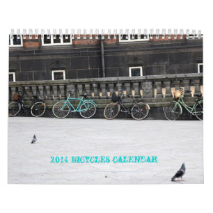 Kalender mit 2014 Fahrrädern
