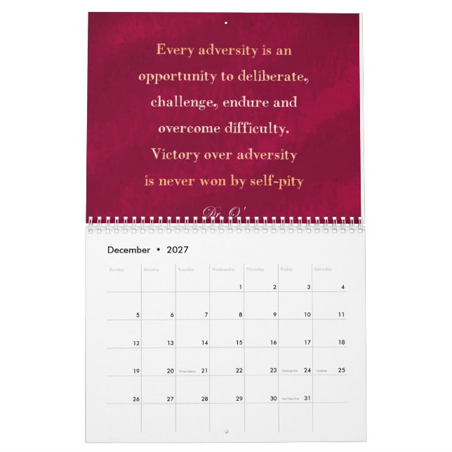 Kalender mit 3qm (Dez 2027)