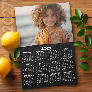 Kalender mit Foto Volljährig anzeigen Moderne Mini Geschirrtuch
