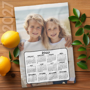 Kalender mit Foto Volljährig anzeigen Moderne Mini Geschirrtuch