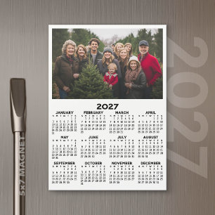 Kalender mit Foto Volljährig anzeigen Moderne Mini Magnetkarte