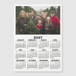 Kalender mit Foto Volljährig anzeigen Moderne Mini Magnetkarte