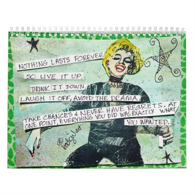 KALENDER MIT SCHLECHTER MÄDCHENKUNST (Titelbild)