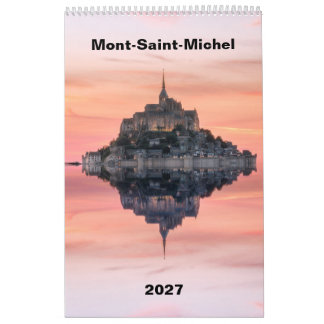 Kalender Mont-Saint-Michel Frankreich