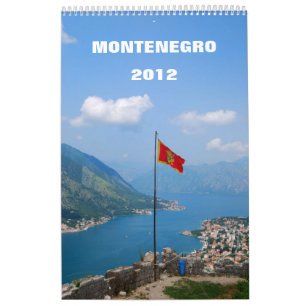 Kalender Montenegros 2012