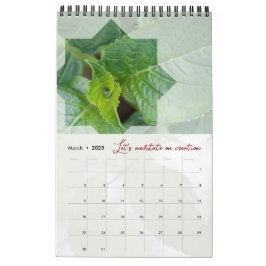 Kalender Naturmeditation Elegant