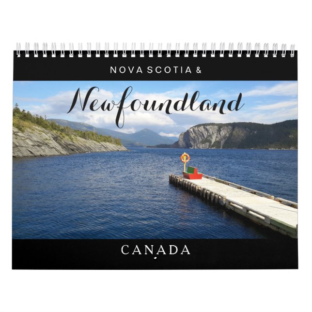 Kalender Neufundlands Neuschottland Kanada (Titelbild)