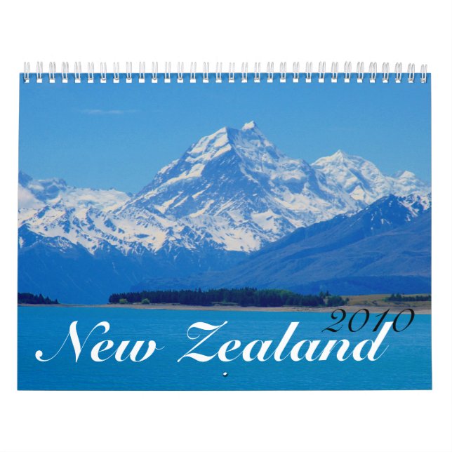 Kalender Neuseelands 2010 (Titelbild)