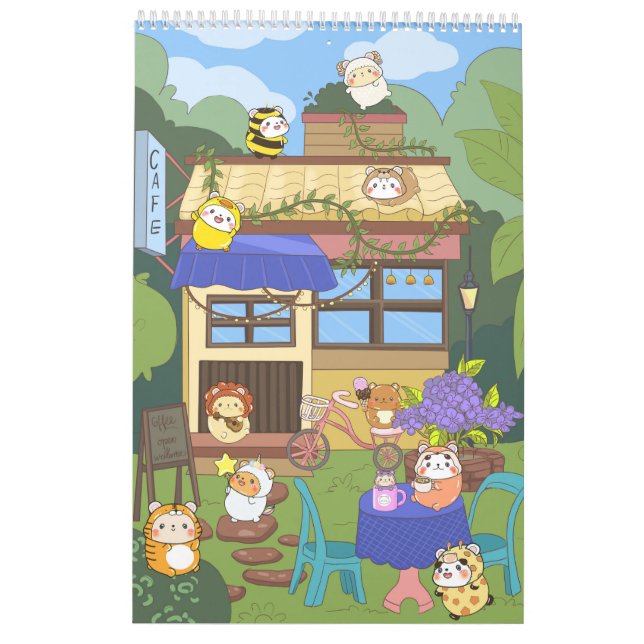 Kalender niedlich (Rückseite)