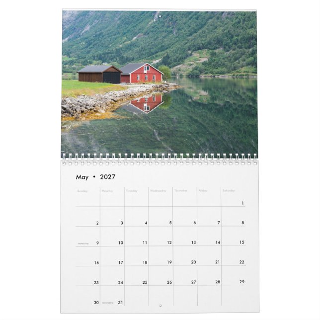 Kalender Noorwegen (Mai 2027)