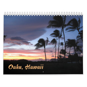 Kalender Oahus Hawaii
