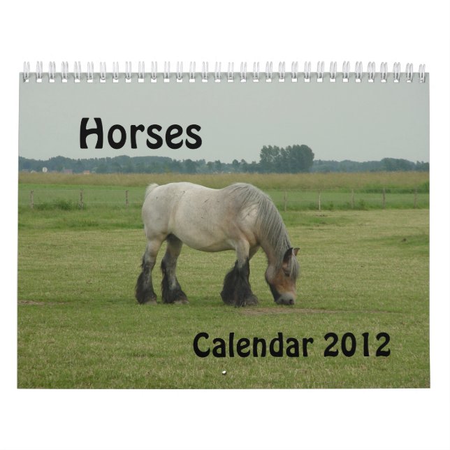 Kalender - Pferde (Titelbild)