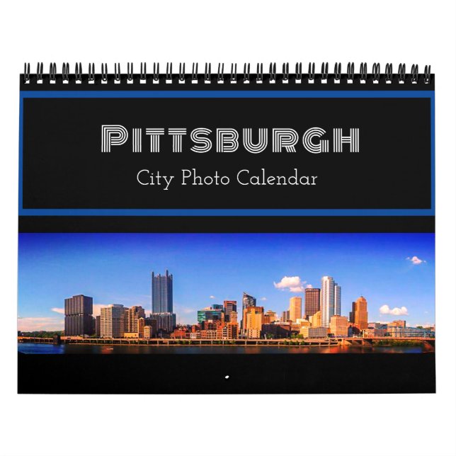Kalender — Pittsburgh-Foto-Kalender (Titelbild)