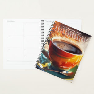Kalender-Planer für Kaffee Folklore Planer