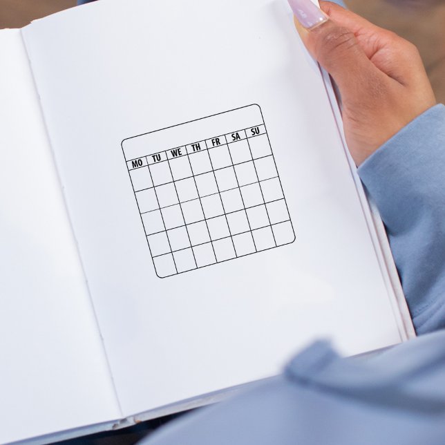 Kalender, Planer, Journal Gummistempel (Von Creator hochgeladen)