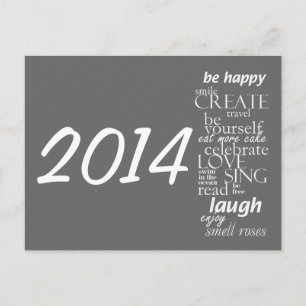 Kalender Postkarte 2014 - inspirierende Worte