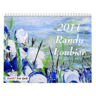 Kalender Randy Loubier 2011 mit Schrift