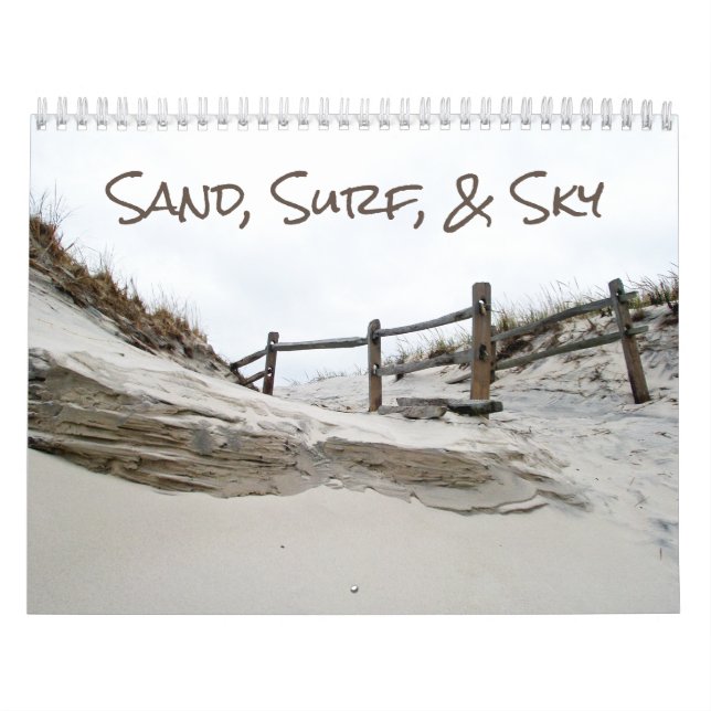 Kalender - Sand, Surf & Sky (Titelbild)