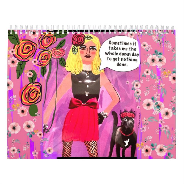 Kalender - schlecht sein a** Tag (Titelbild)