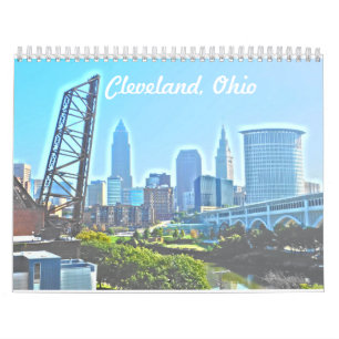 Kalender Sehenswürdigkeit-Clevelands Ohio