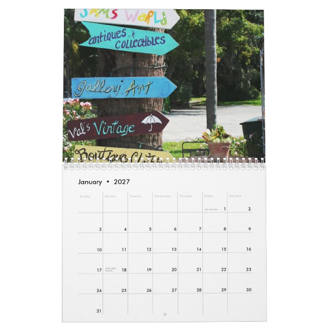 Kalender Sicherheits-Hafen-Floridas 2013 (Jan 2027)