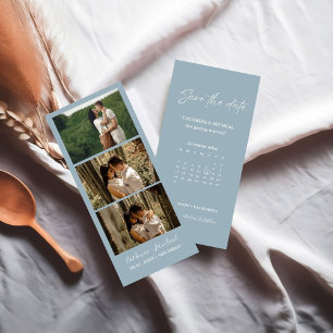 Kalender-Standrahmen für Hochzeitsskalender-Foto G Save The Date