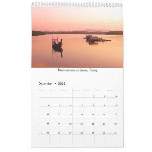 Kalender Thailand Sonnenuntergang und Sonnenaufgan