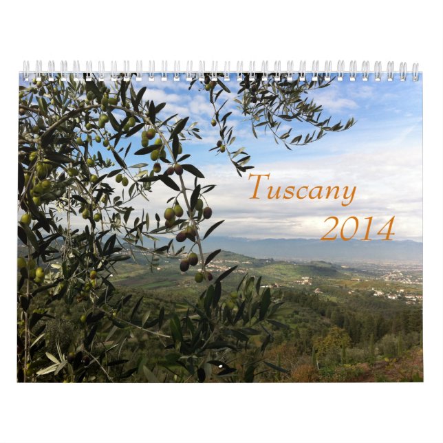 Kalender Toskana 2014 (Titelbild)