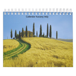 Kalender Toskana Italien