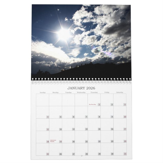 Kalender Tucsons, Arizona 2010 (Jan 2026)