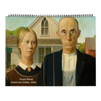 Kalender von Grant Wood