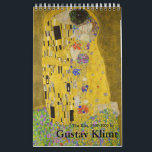 Kalender von Gustav Klimt<br><div class="desc">Gustav Klimt (1862-1918) war ein österreichischer symbolischer Maler und einer der prominentesten Mitglieder der Wiener Sezessionsbewegung.</div>