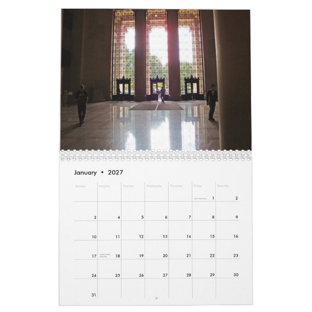 Kalender von Türen 2011 (Jan 2027)