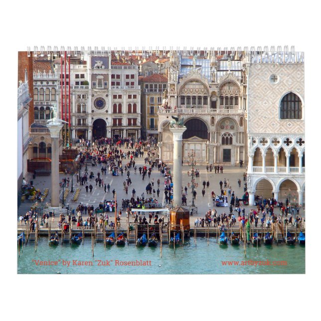 Kalender von Venedig 2025 (Titelbild)