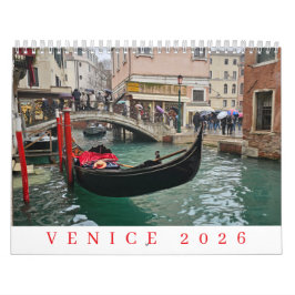 Kalender von Venedig 2026