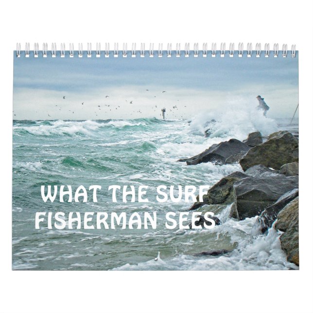 Kalender - WAS SIEHT DER FISCHER DER SURF (Titelbild)