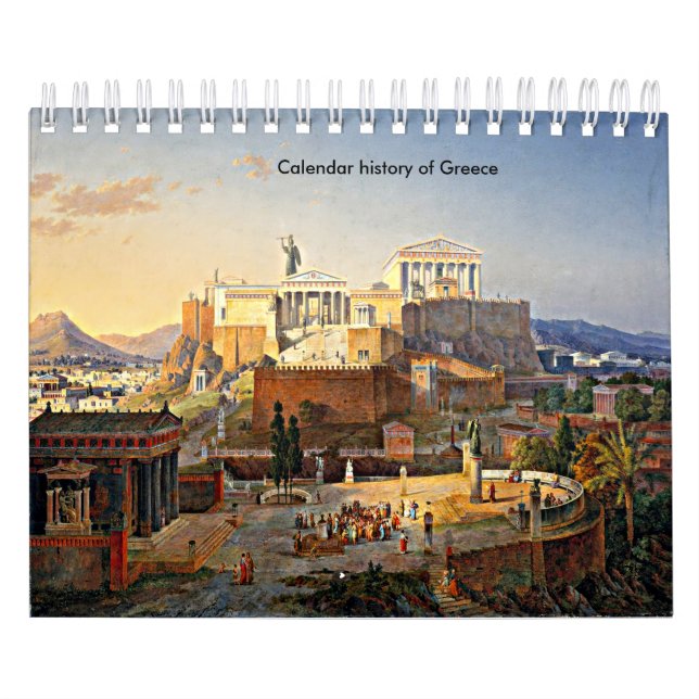 Kalendergeschichte von Griechenland Kalender (Titelbild)
