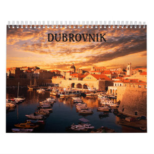 Kalendermedium Kroatiens Dubrovnik Kalender