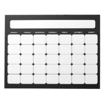 Kalendertagebuch für den leeren Monat