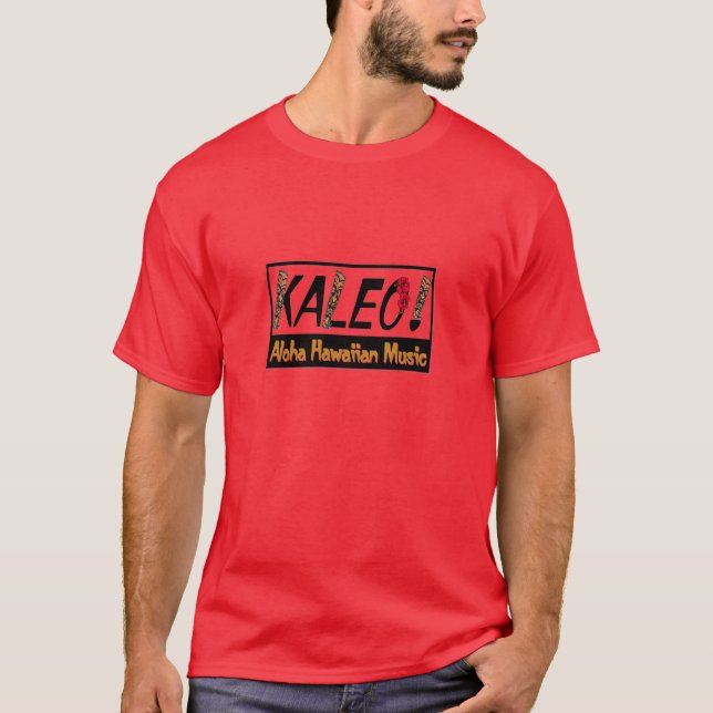 KALEO Aloha hawaiische Musik T-Shirt (Vorderseite)