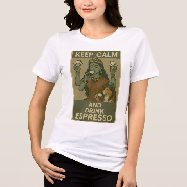 Kali / Collie Tri-Blend Shirt (Vorderseite)