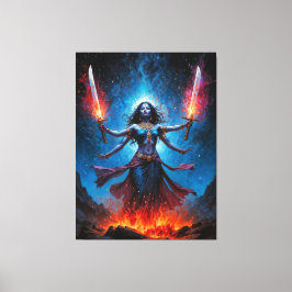 Kali Erhebung Leinwanddruck