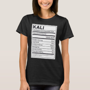 Kali Ernährungs-Information Problem lösen T-Shirt